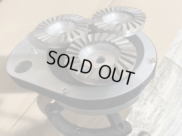 画像6: BEAL STONE 用　３ヘッド ウエットポリッシャー　※6ヶ月保証付き (6)