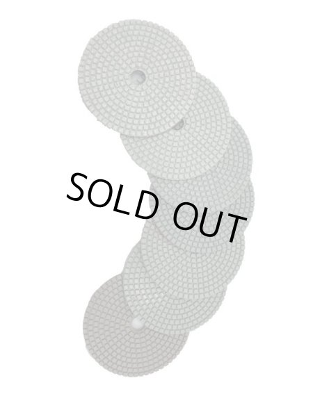 画像2: ダイヤモンド研磨パット　石材研磨湿式　10cm (2)